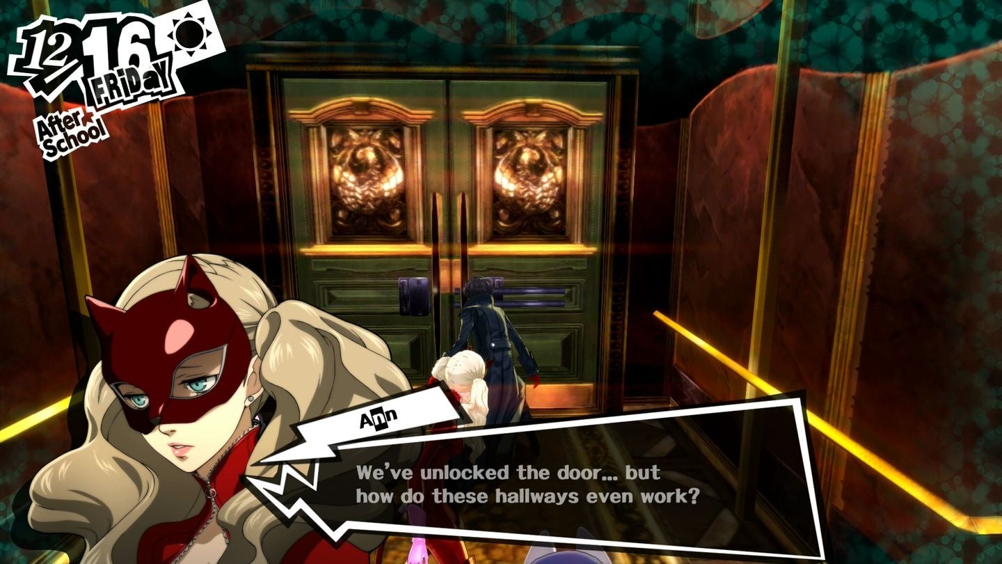 Persona 5 Shido Palace locked doors, Shadow IT President, Shido boss
